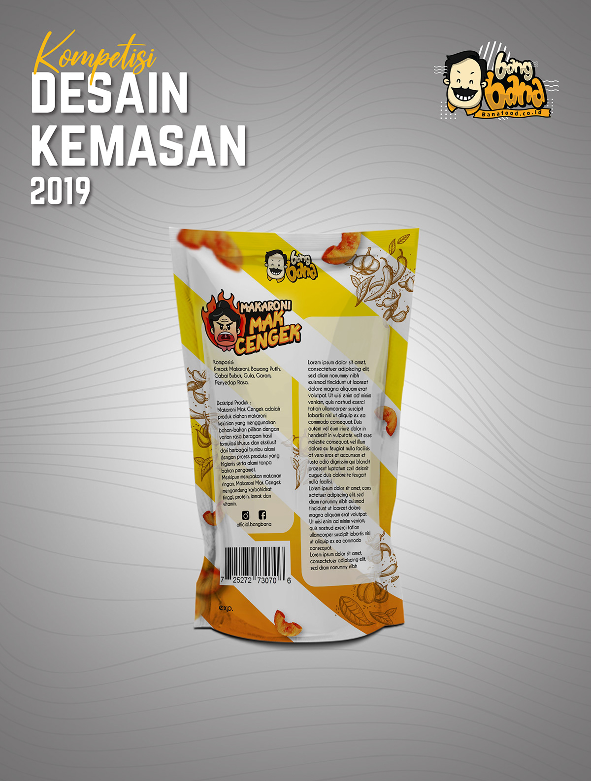 Detail Label Snack Makanan Ringan Nomer 21