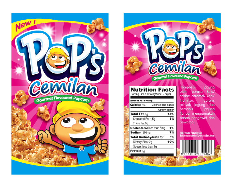 Detail Label Snack Makanan Ringan Nomer 4