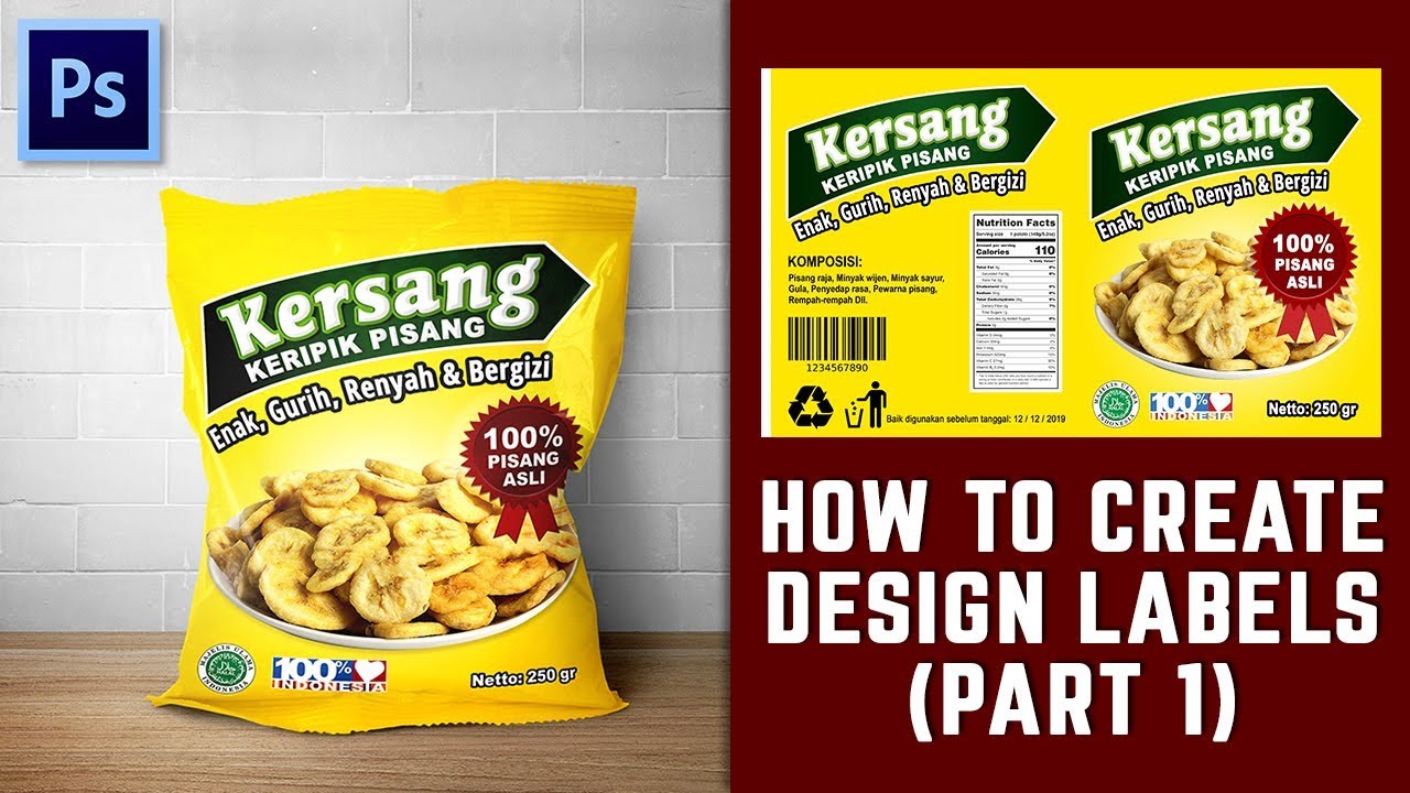 Detail Label Snack Makanan Ringan Nomer 48