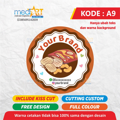 Detail Label Snack Makanan Ringan Nomer 7