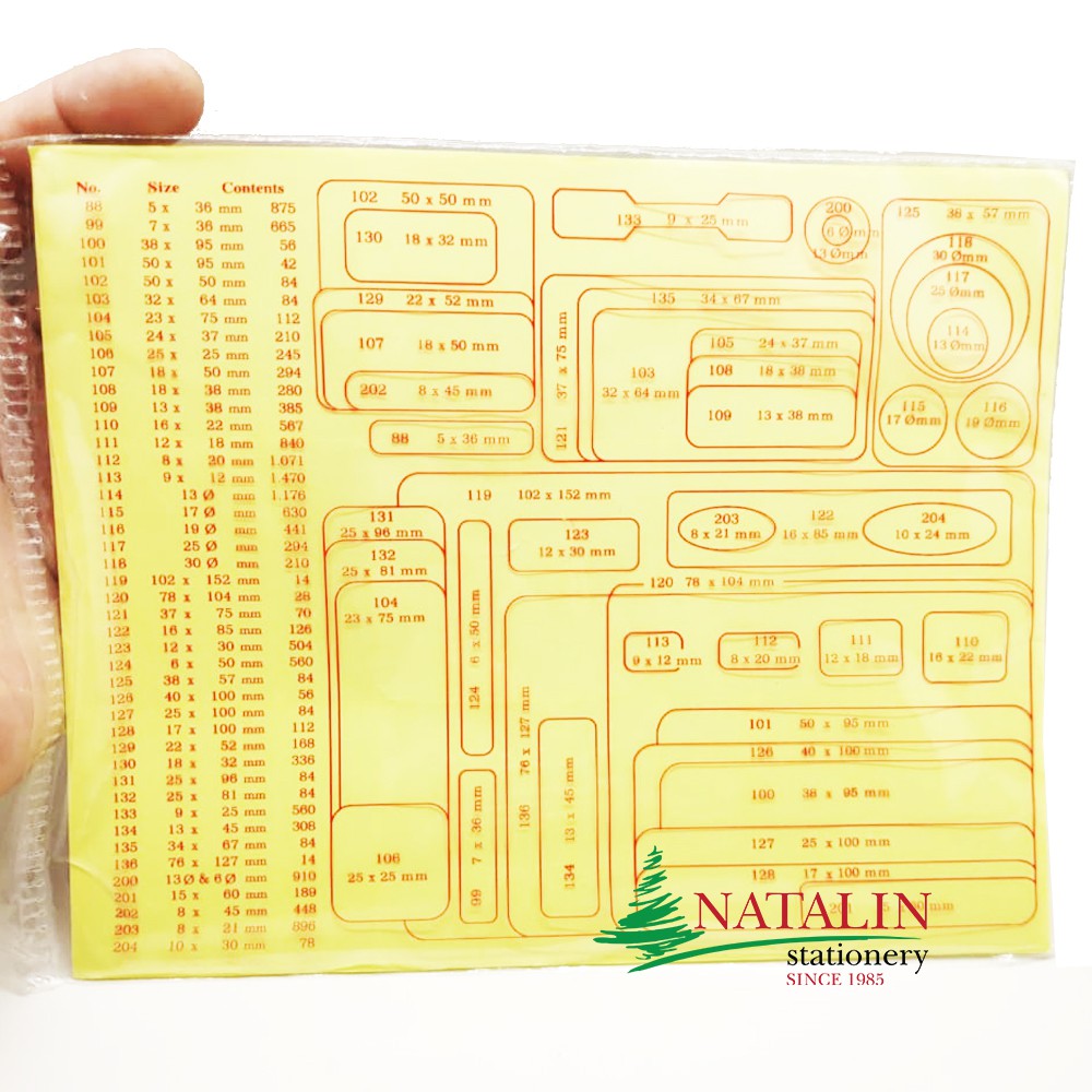 Detail Label Stiker Undangan 103 Nomer 48