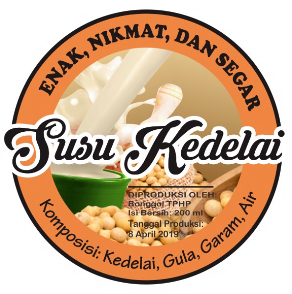 Detail Label Susu Kedelai Nomer 8