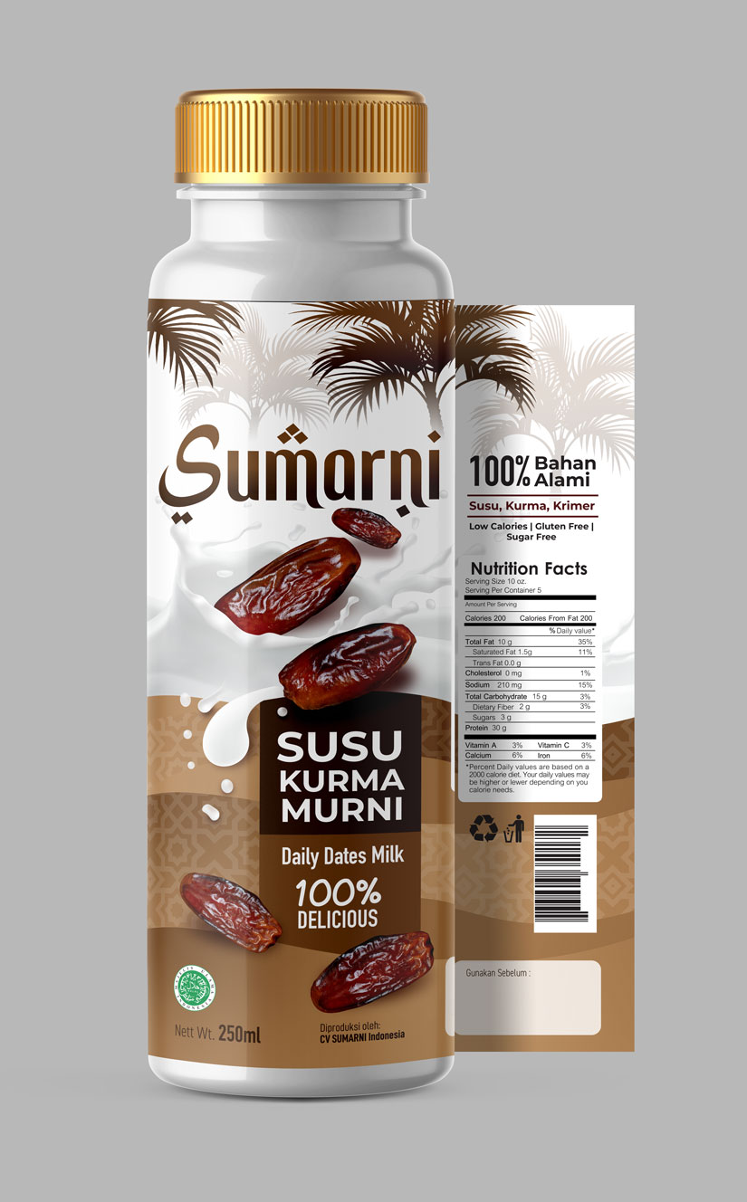 Detail Label Susu Kurma Nomer 4