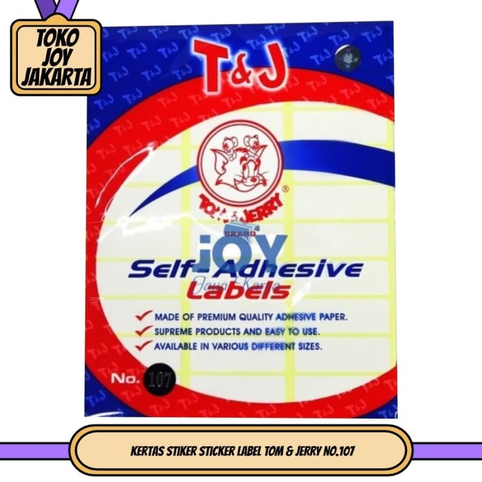 Detail Label Tom And Jerry 107 Nomer 2