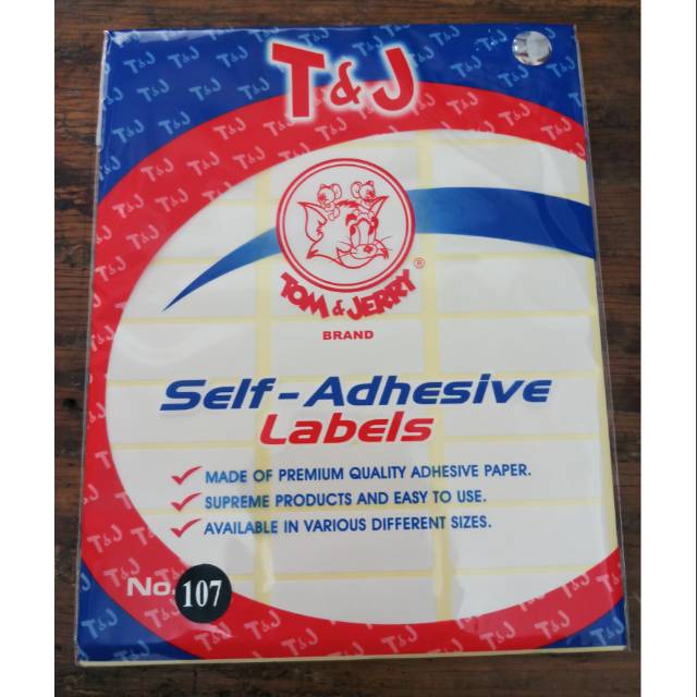 Detail Label Tom And Jerry 107 Nomer 3