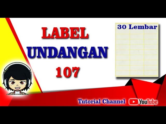 Detail Label Tom And Jerry 107 Nomer 21