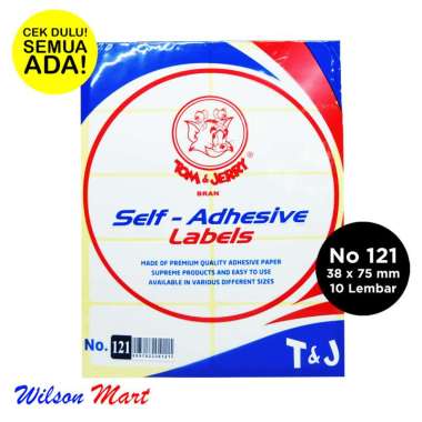 Detail Label Tom And Jerry 107 Nomer 26