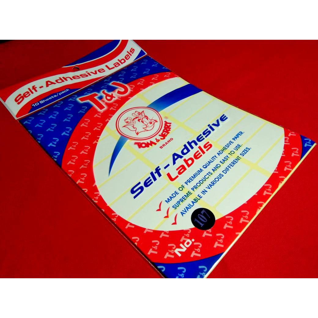 Detail Label Tom And Jerry 107 Nomer 54