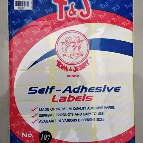 Detail Label Tom And Jerry 107 Nomer 8