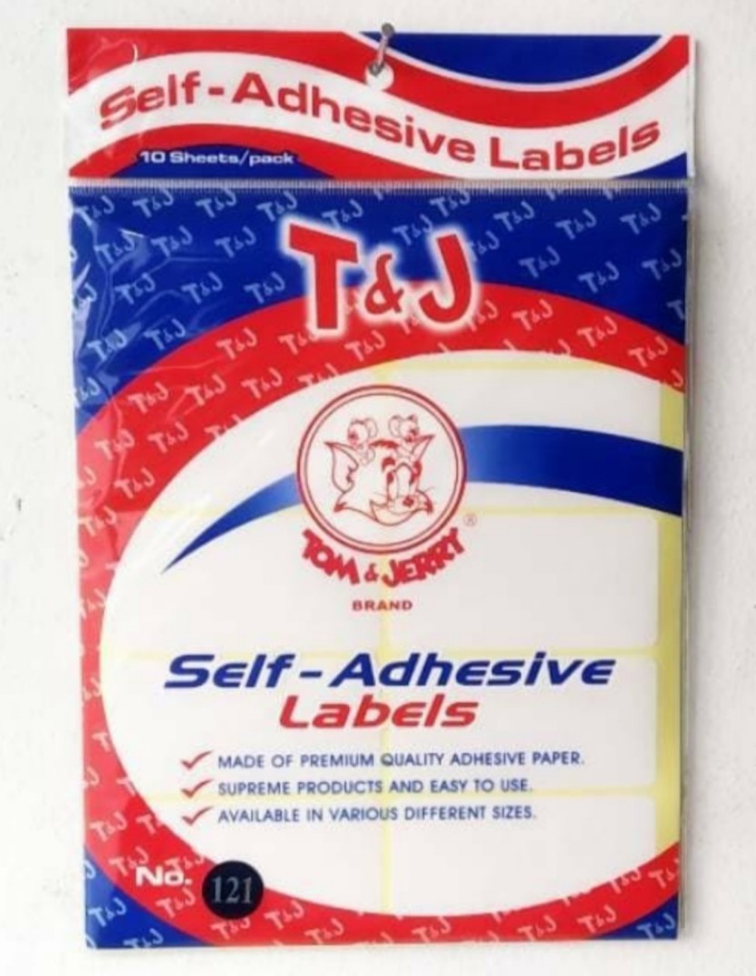Detail Label Tom Jerry 101 Nomer 17