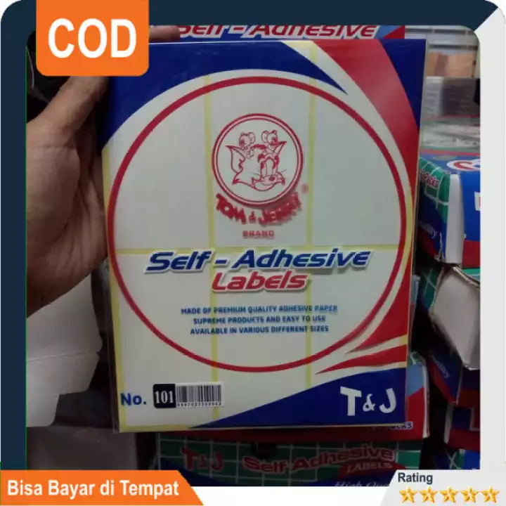 Detail Label Tom Jerry 101 Nomer 30