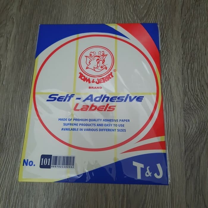 Detail Label Tom Jerry 101 Nomer 38