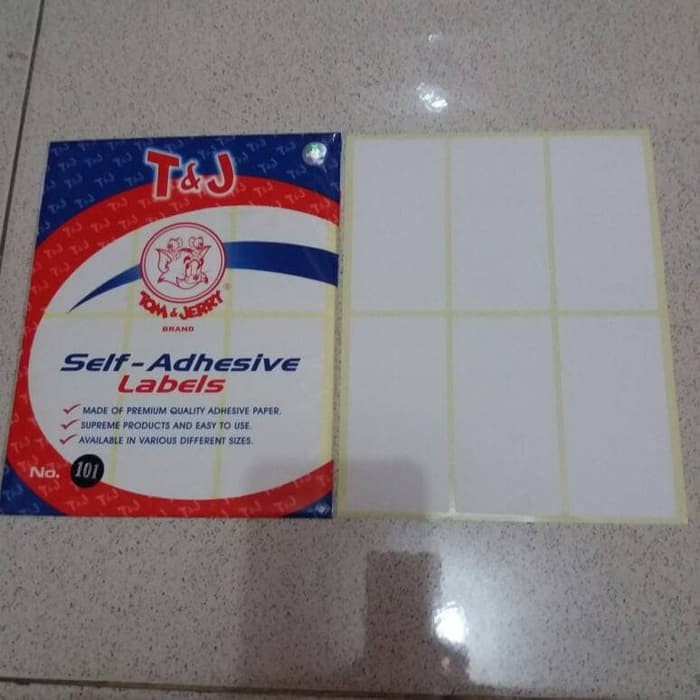 Detail Label Tom Jerry 101 Nomer 5