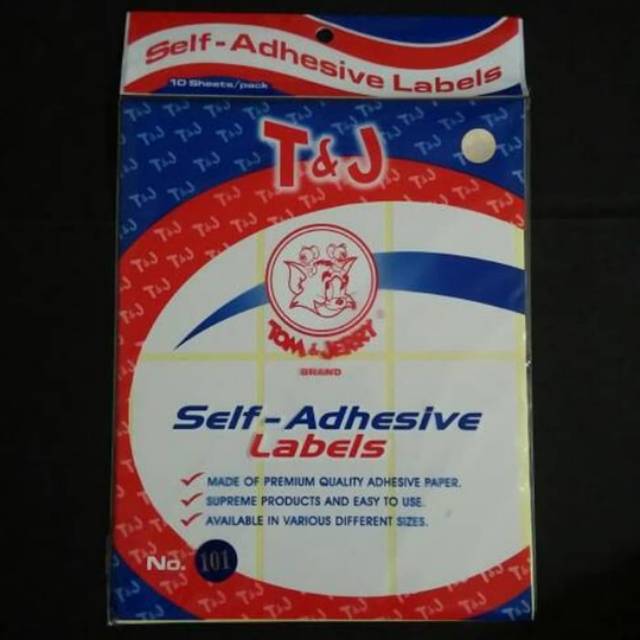 Detail Label Tom Jerry 101 Nomer 44