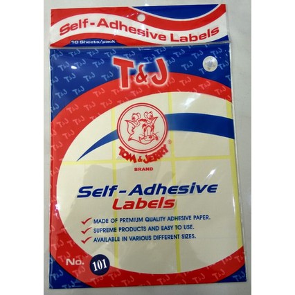 Detail Label Tom Jerry 101 Nomer 6
