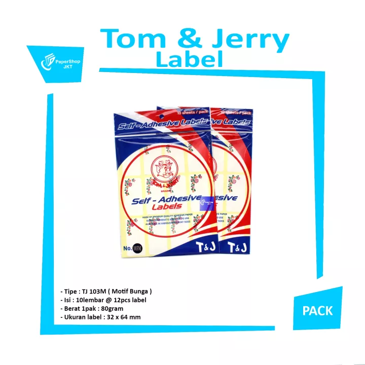 Detail Label Tom Jerry 103 Nomer 47