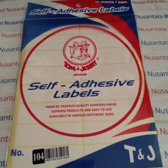 Detail Label Tom Jerry 104 Nomer 25