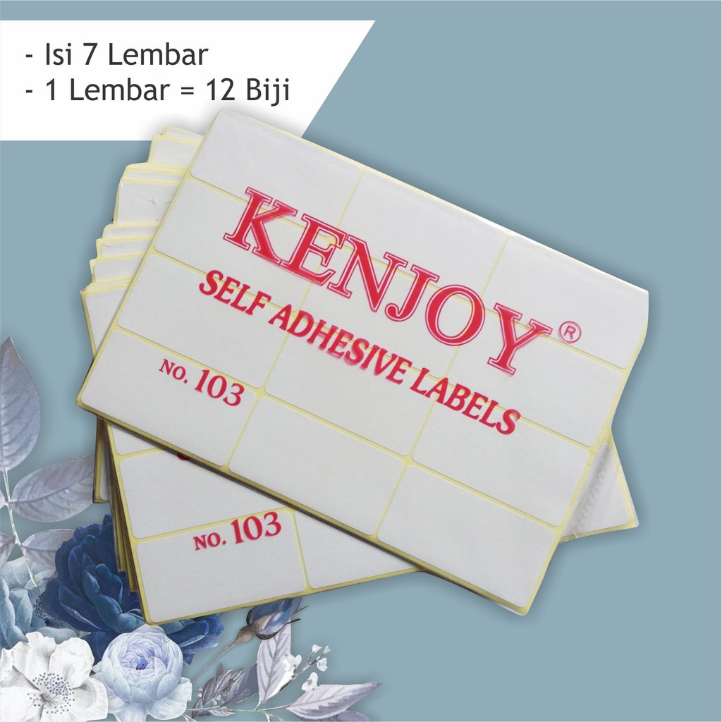 Detail Label Undangan Kosong Nomer 33