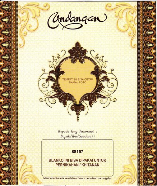 Detail Label Undangan Kosong Nomer 35