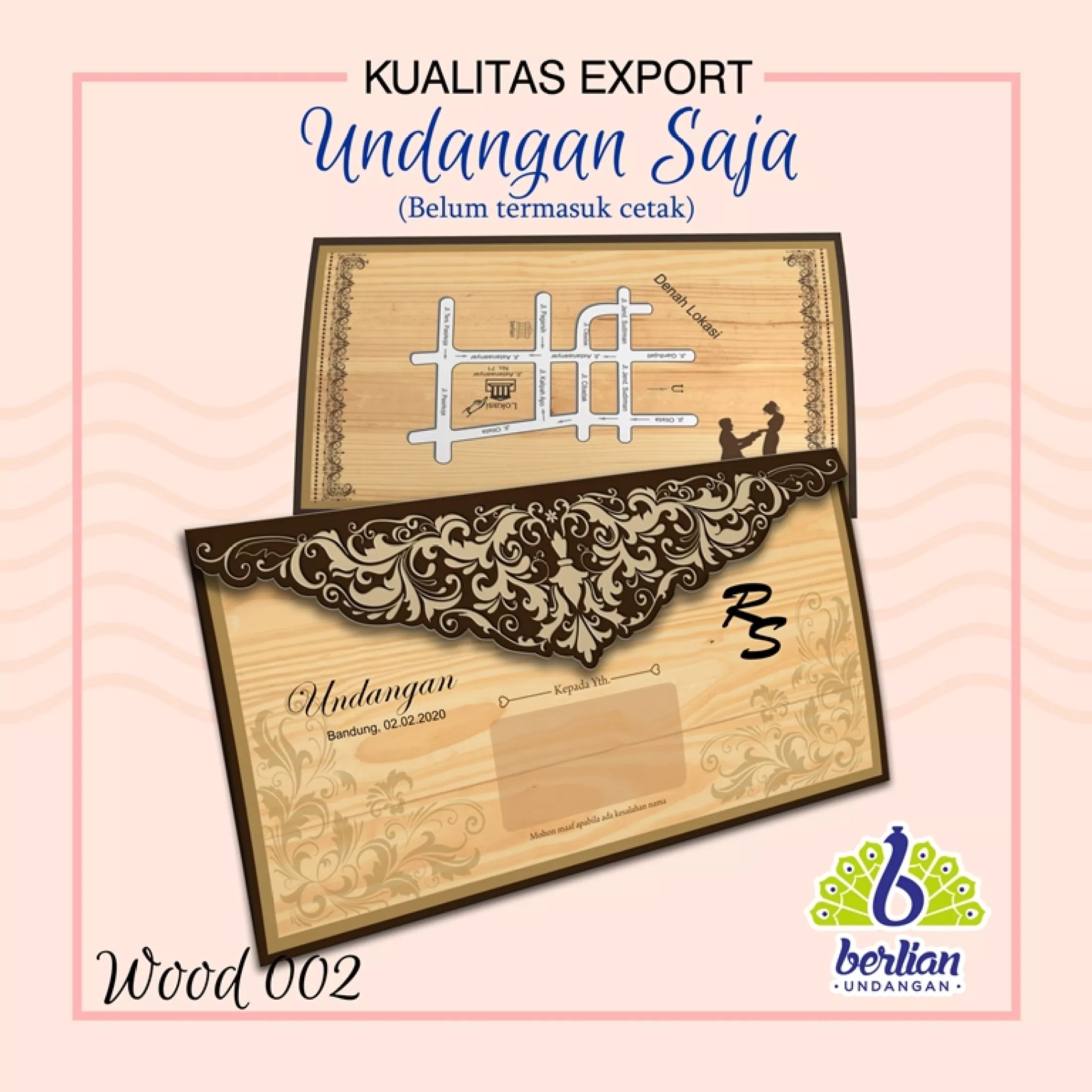 Detail Label Undangan Kosong Nomer 38