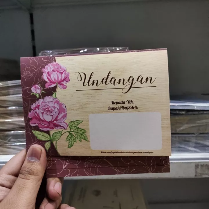 Detail Label Undangan Kosong Nomer 50
