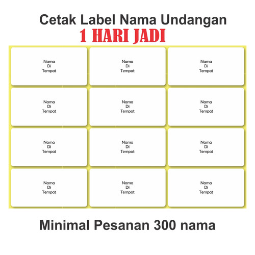 Detail Label Undangan Pernikahan Nomer 55