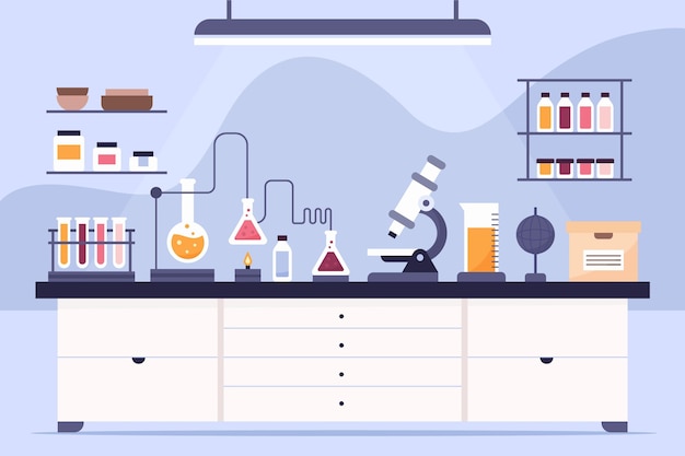 Detail Laboratorium Background Nomer 4