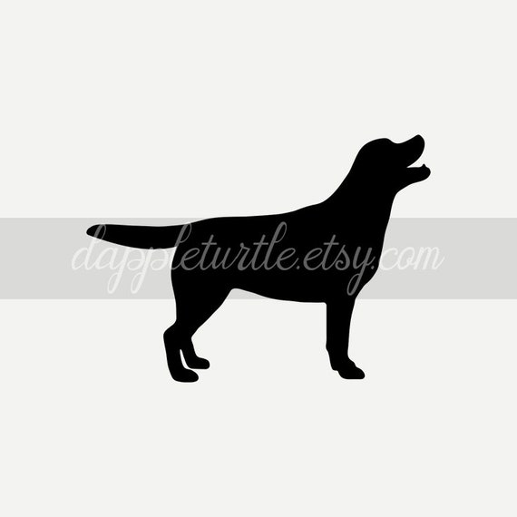 Detail Labrador Retriever Silhouette Clip Art Nomer 28