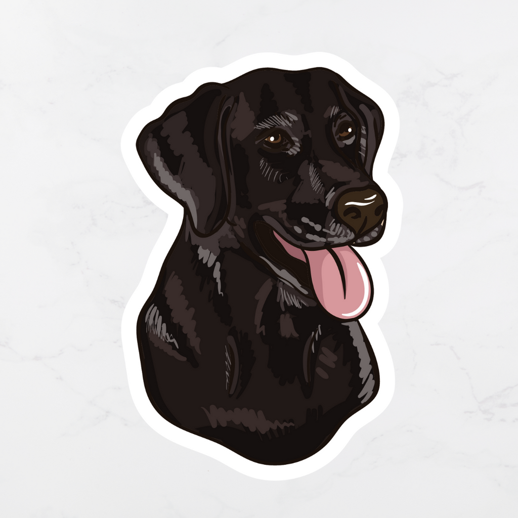 Detail Labrador Retriever Sticker Nomer 15