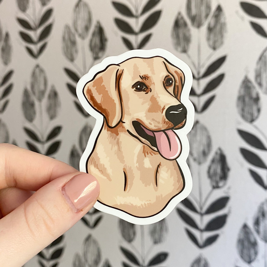 Detail Labrador Retriever Sticker Nomer 37