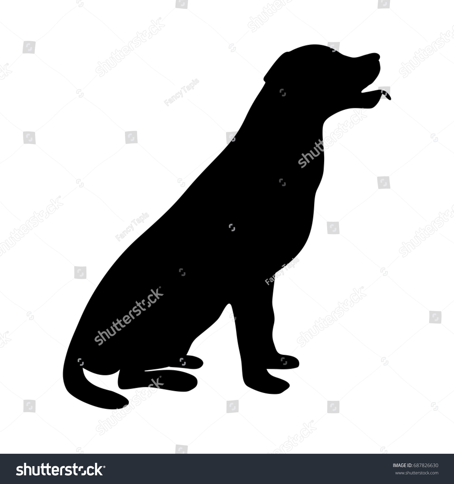 Detail Labrador Silhouette Png Nomer 39