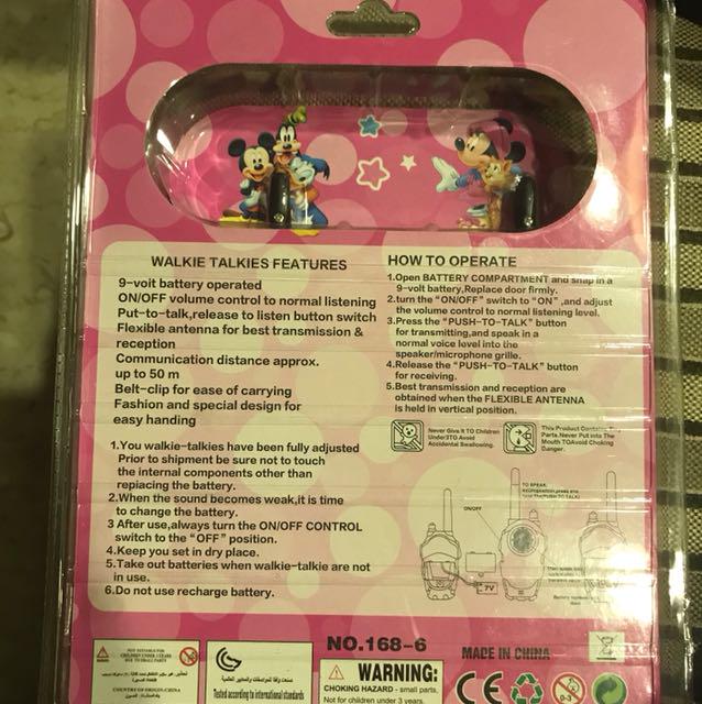 Detail Mickey Mouse Walkie Talkie Nomer 40