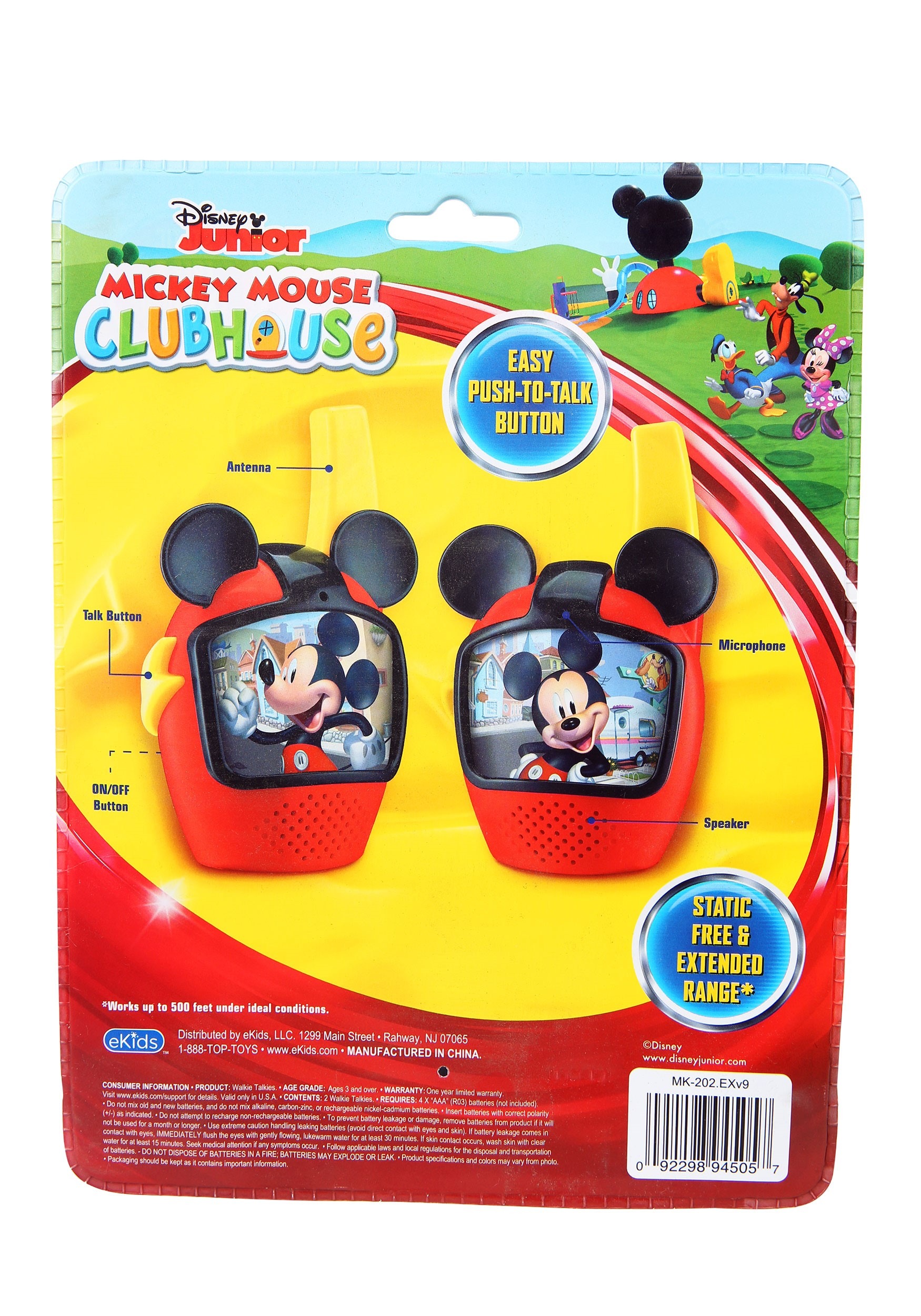 Detail Mickey Mouse Walkie Talkie Nomer 6