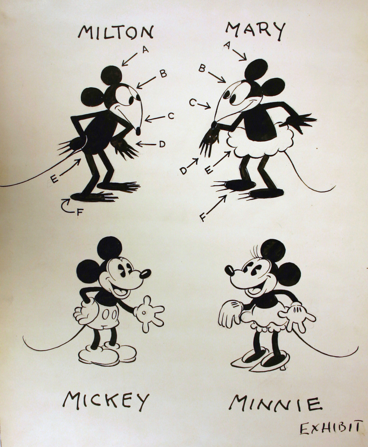 Detail Mickey Mouse Walking Cane Nomer 23