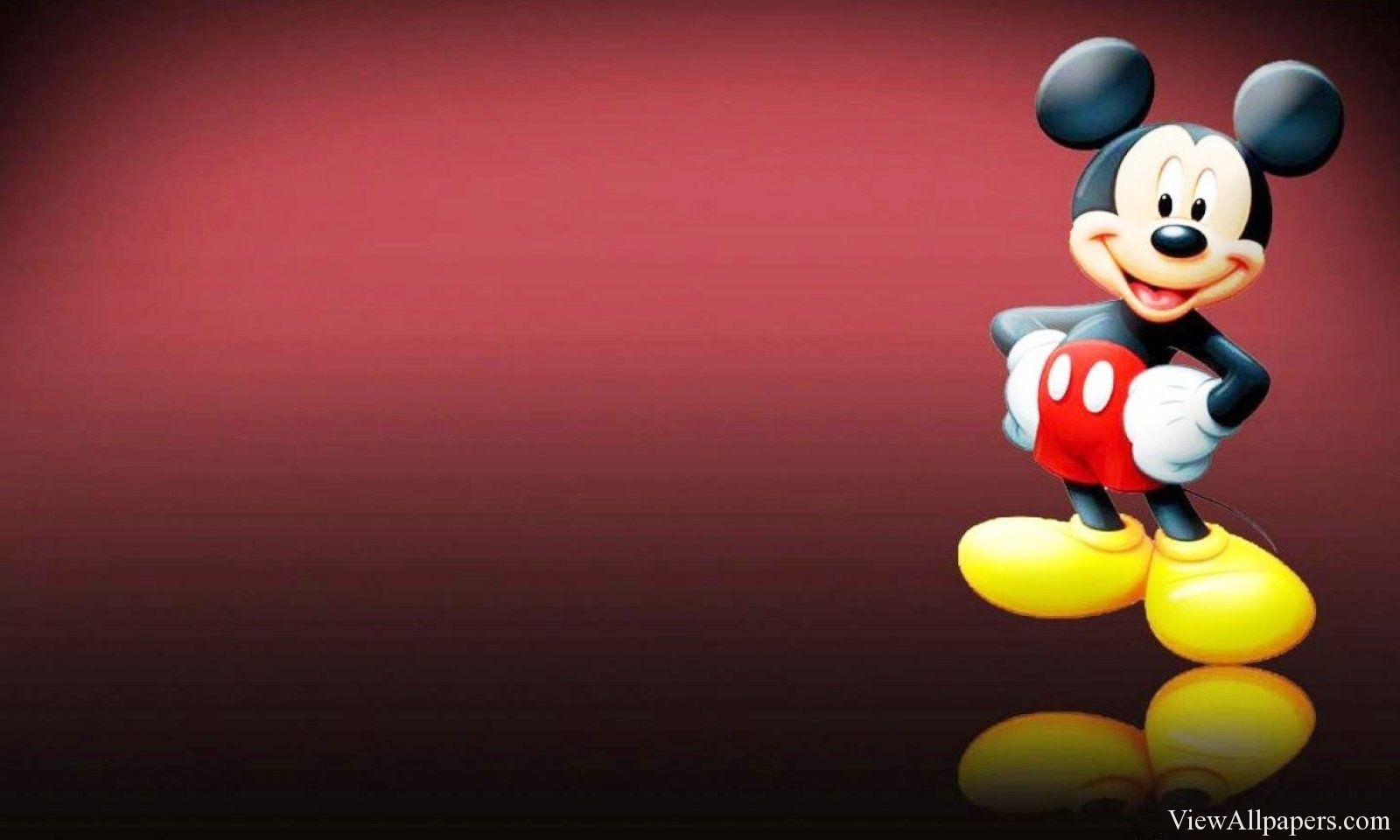 Detail Mickey Mouse Wallpaper 3d Nomer 2