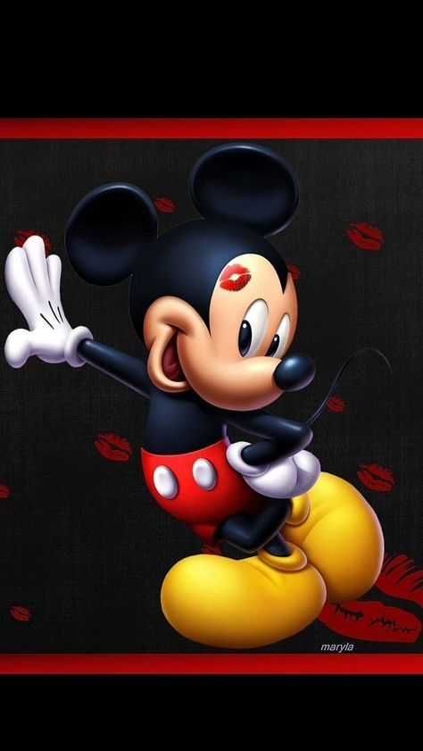 Detail Mickey Mouse Wallpaper 3d Nomer 15