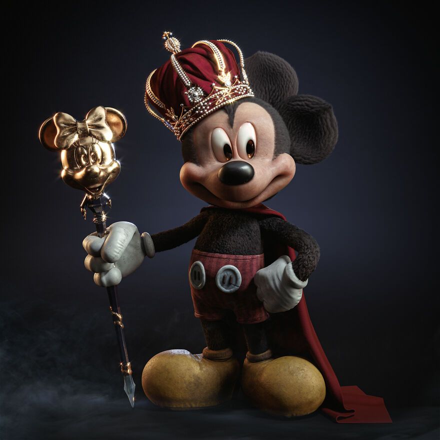 Detail Mickey Mouse Wallpaper 3d Nomer 34