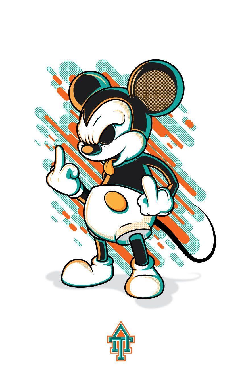 Detail Mickey Mouse Wallpaper Gangster Nomer 4