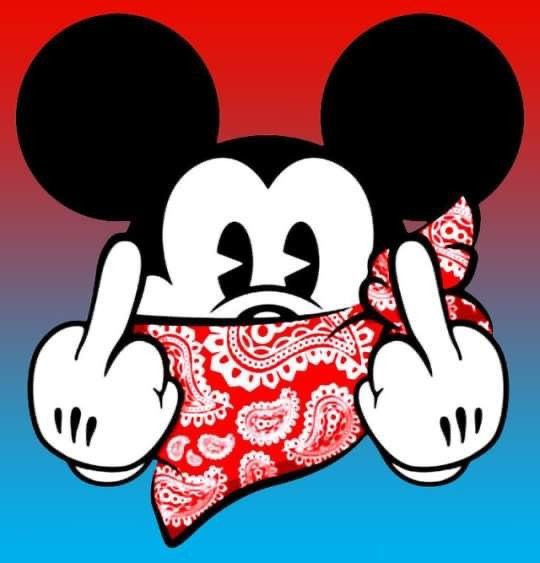 Detail Mickey Mouse Wallpaper Gangster Nomer 7