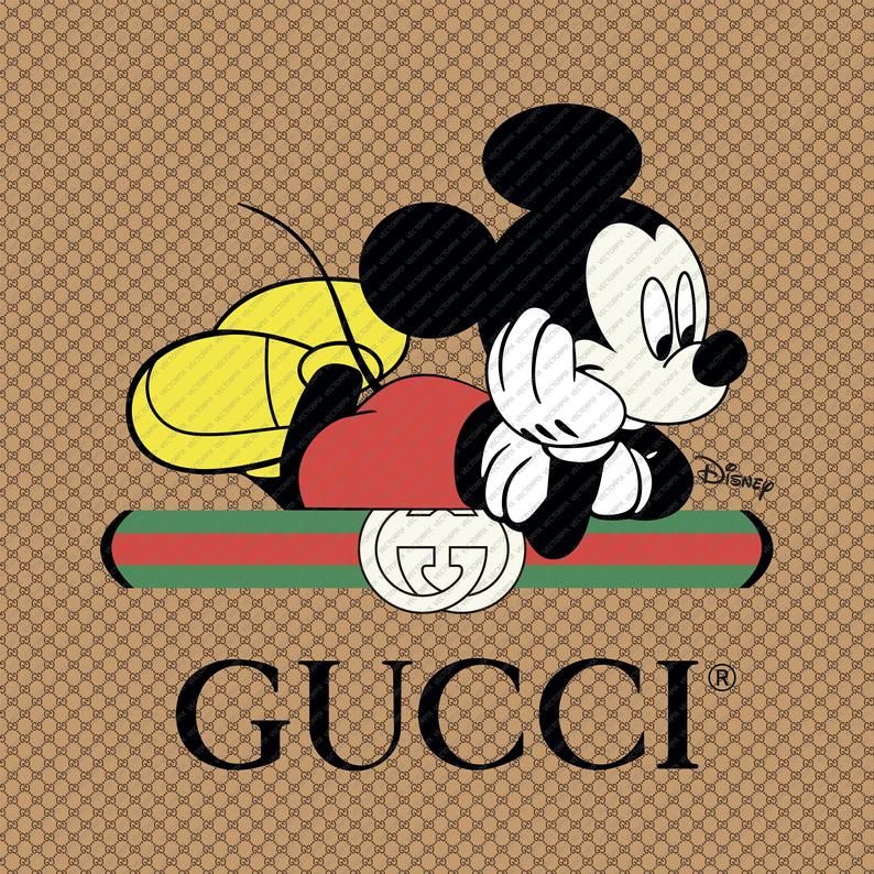 Mickey Mouse Wallpaper Gucci - KibrisPDR