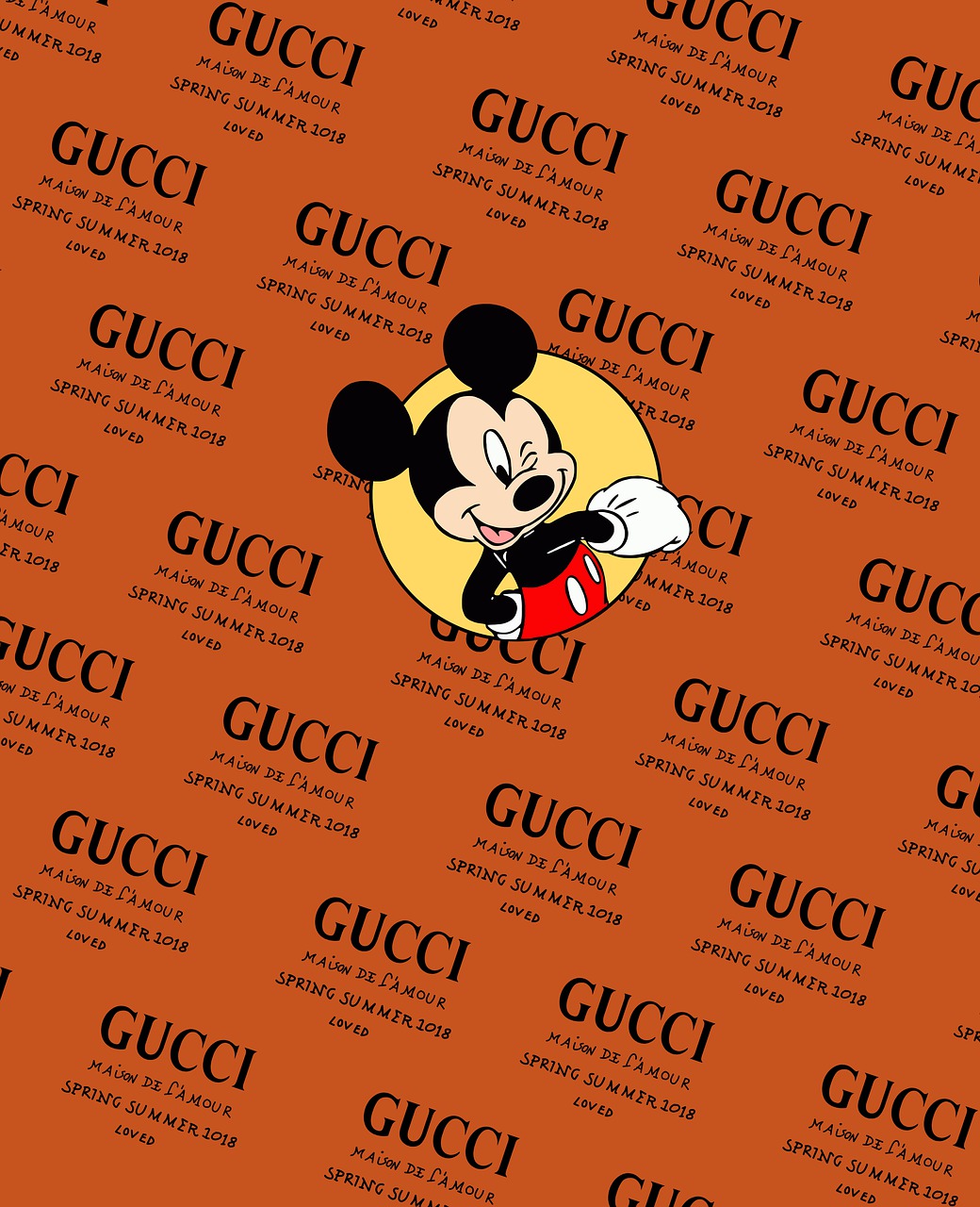 Detail Mickey Mouse Wallpaper Gucci Nomer 28