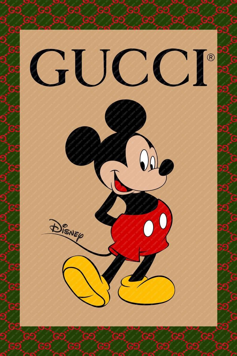 Detail Mickey Mouse Wallpaper Gucci Nomer 5