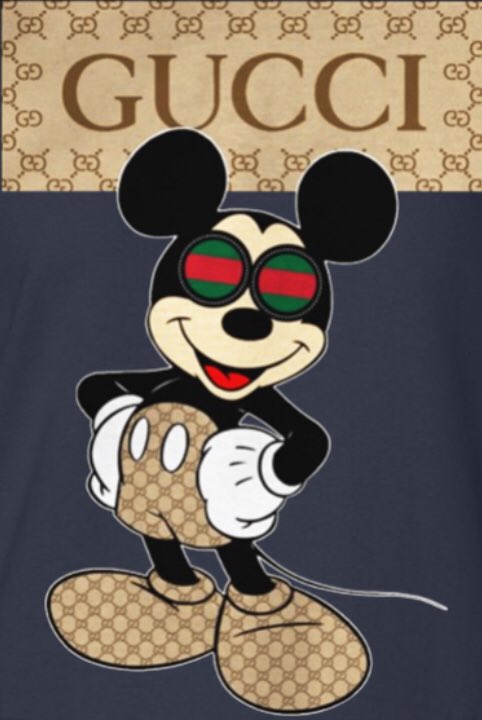 Detail Mickey Mouse Wallpaper Gucci Nomer 41