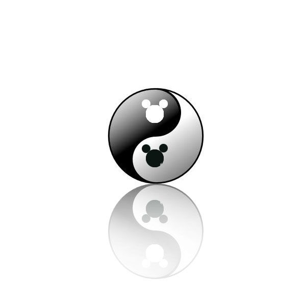 Detail Mickey Mouse Yin Yang Nomer 2