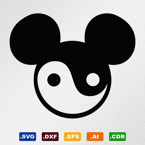 Detail Mickey Mouse Yin Yang Nomer 22