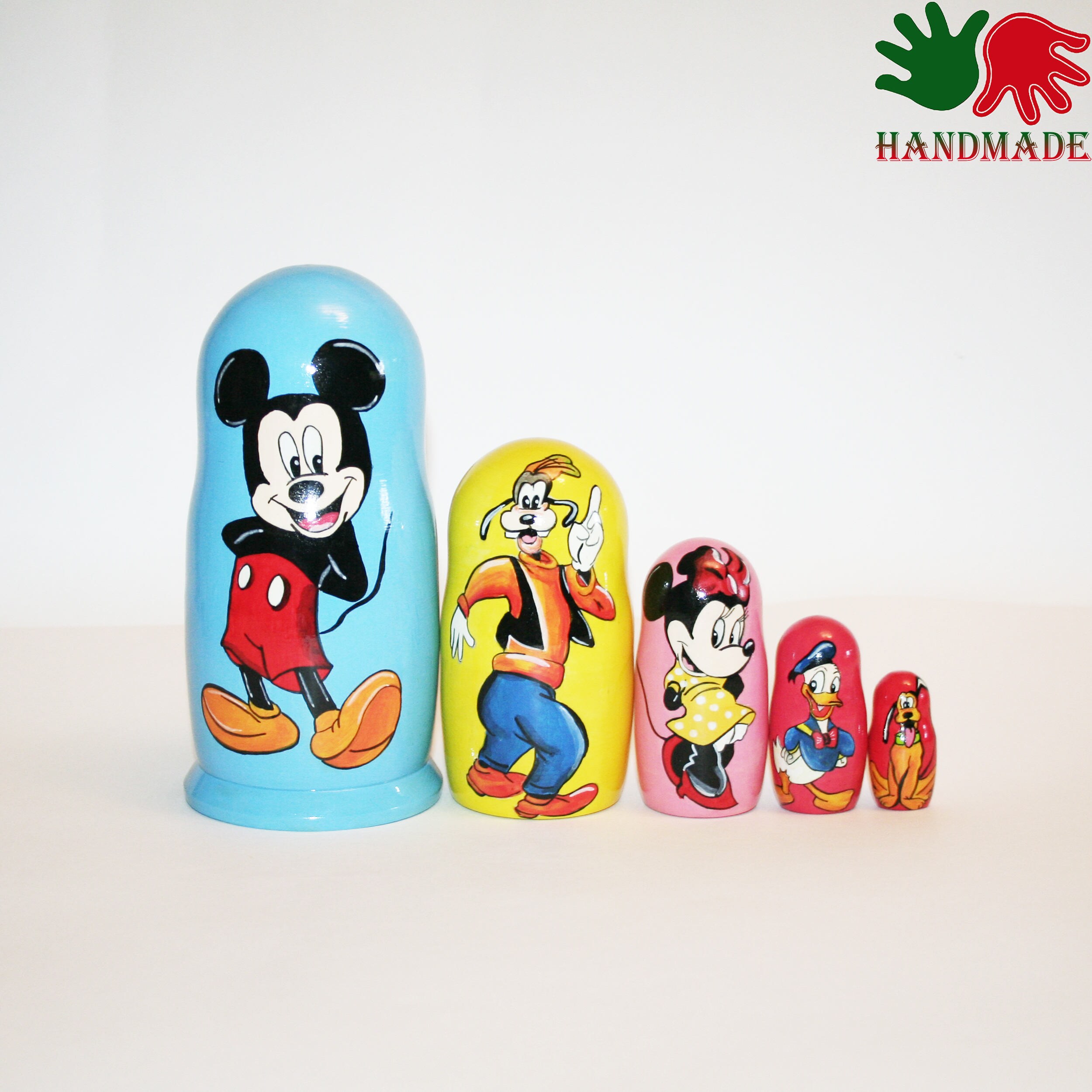 Detail Mickey Nesting Dolls Nomer 12
