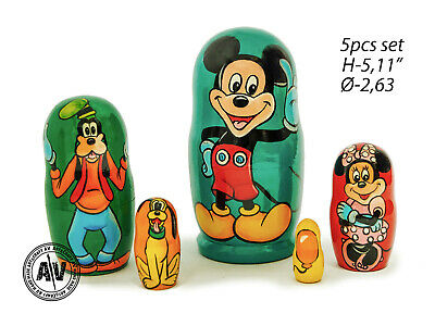 Detail Mickey Nesting Dolls Nomer 16