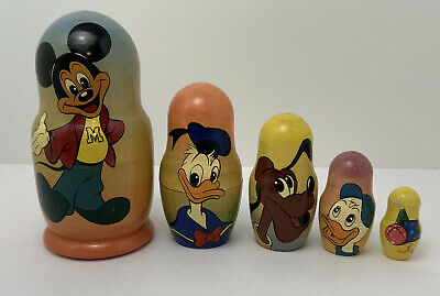 Detail Mickey Nesting Dolls Nomer 18