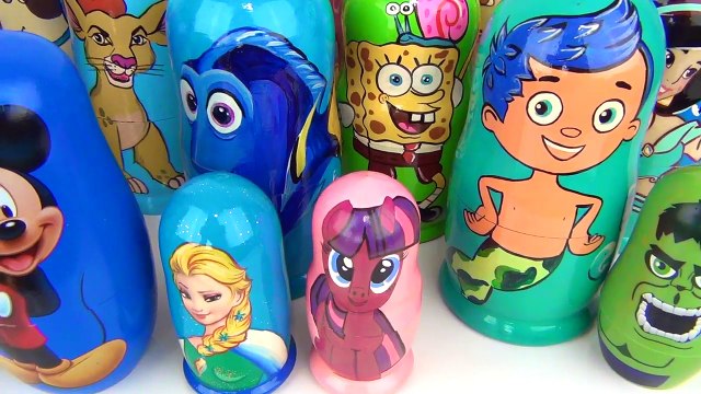 Detail Mickey Nesting Dolls Nomer 30