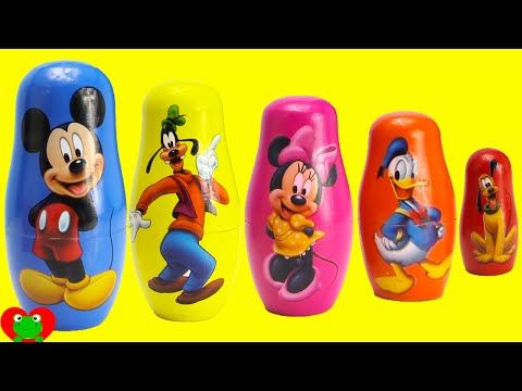 Detail Mickey Nesting Dolls Nomer 32